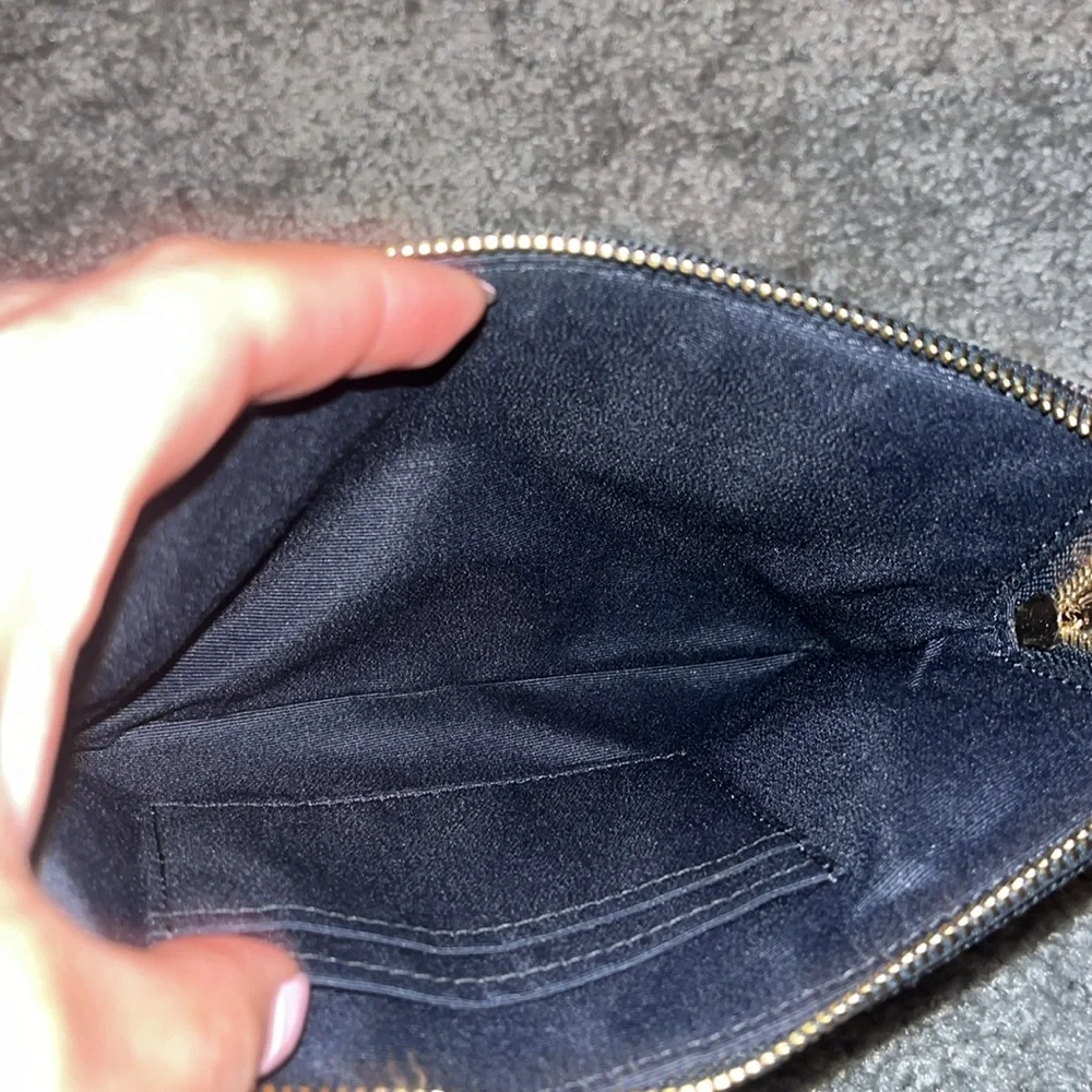 Coach Blue Wristlet Clutch - Picture 4 of 6